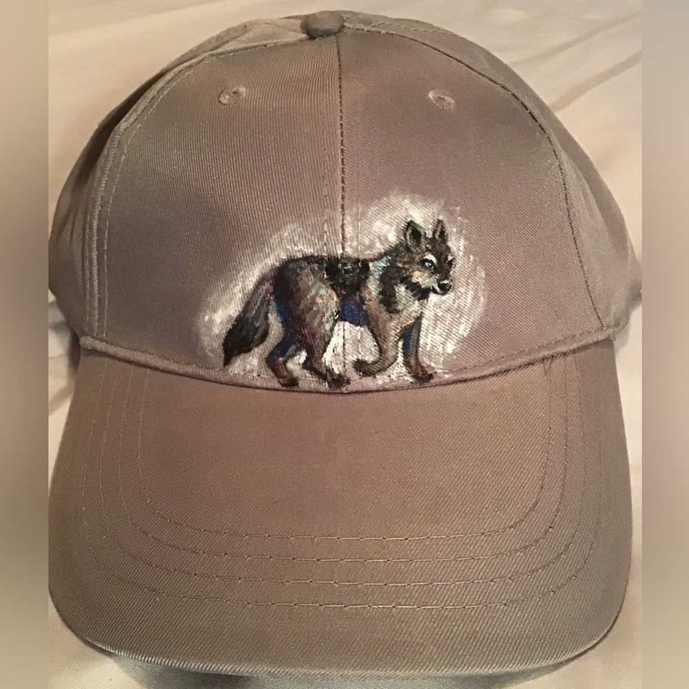 Grey Wolf Baseball Hat
